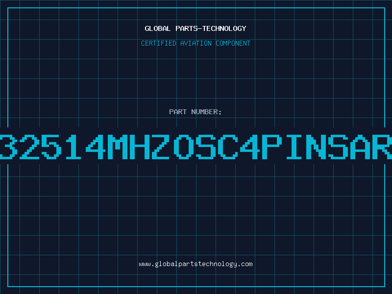 Aviation Part O32514MHZOSC4PINSARO