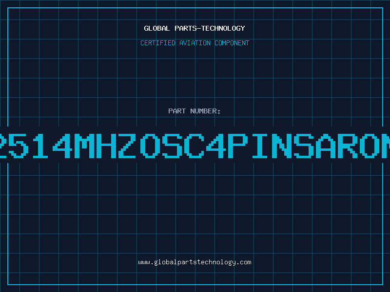 Aviation Part O32514MHZOSC4PINSARONIX