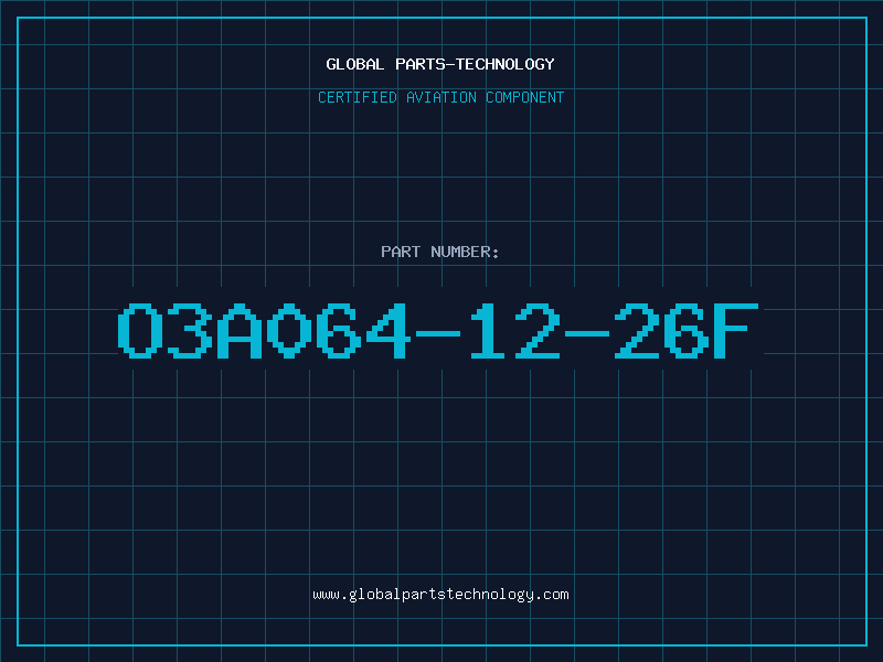 Aviation Part O3A064-12-26F