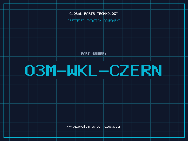Aviation Part O3M-WKL-Czern