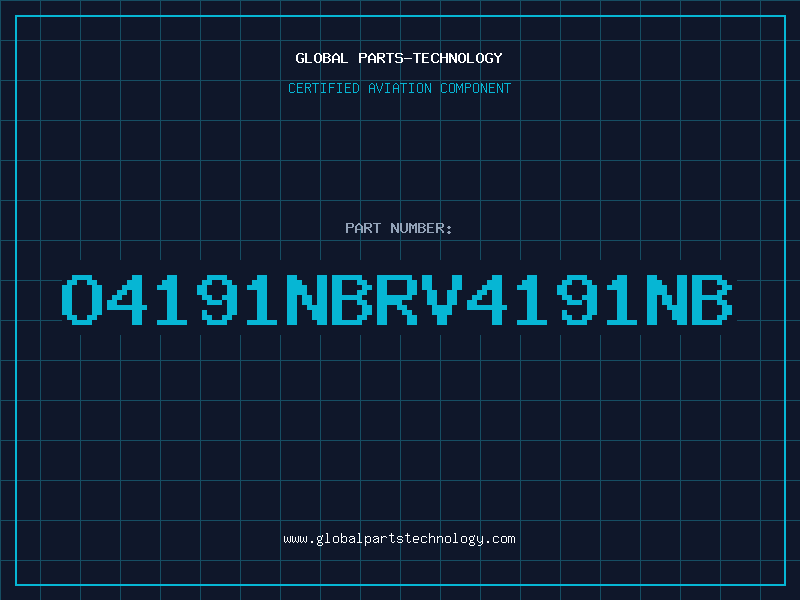 Aviation Part O4191NBRV4191NB