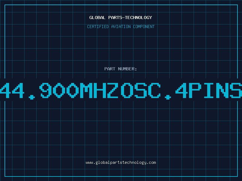 Aviation Part O44.900MHZOSC.4PINSA