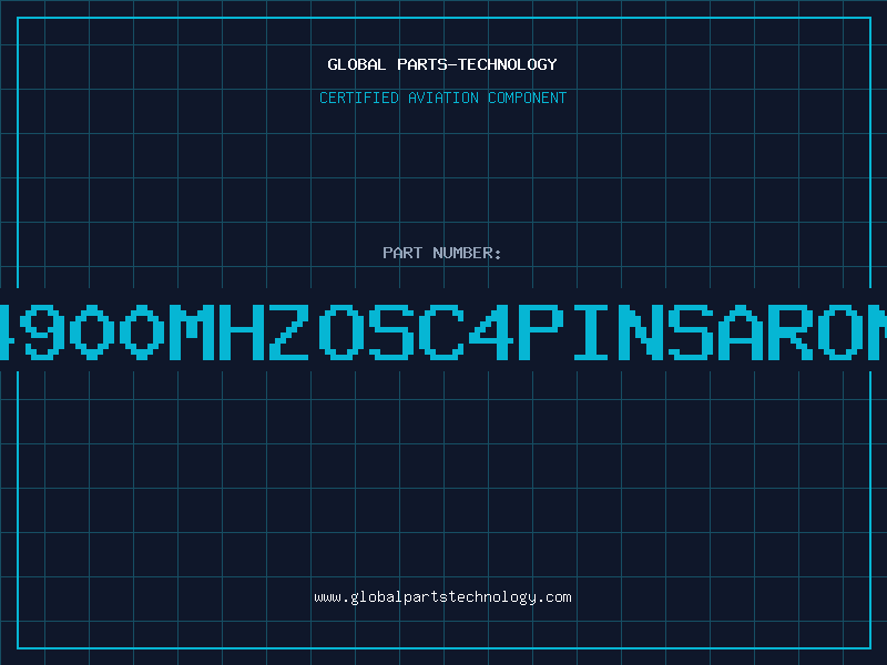 Aviation Part O44900MHZOSC4PINSARONIX