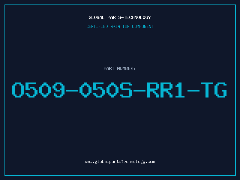 Aviation Part O509-050S-RR1-TG