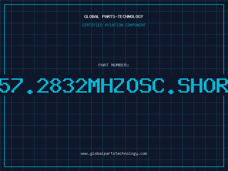 Aviation Part O57.2832MHZOSC.SHORT