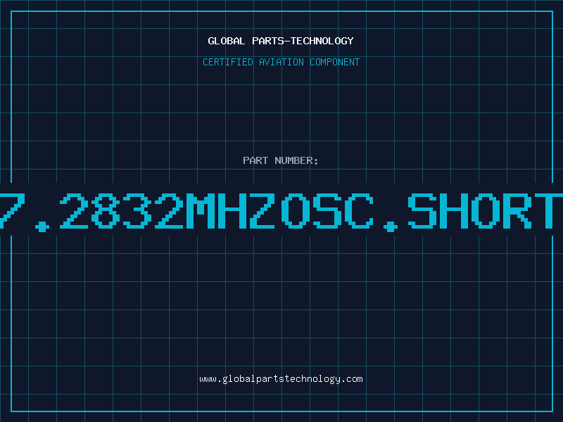 Aviation Part O57.2832MHZOSC.SHORTLE
