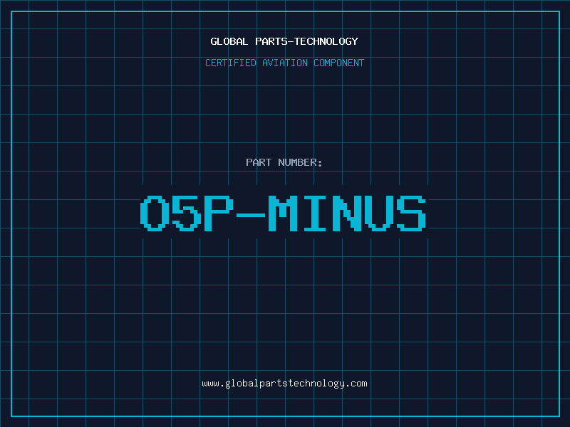Aviation Part O5P-Minus