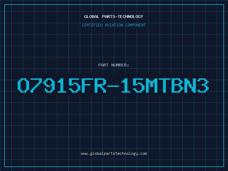 Aviation Part O7915FR-15MTBN3