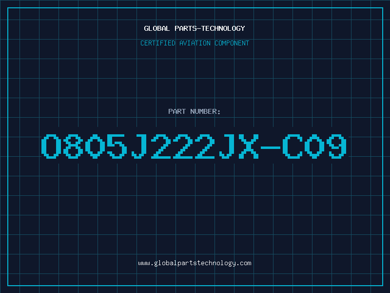 Aviation Part O805J222JX/C09