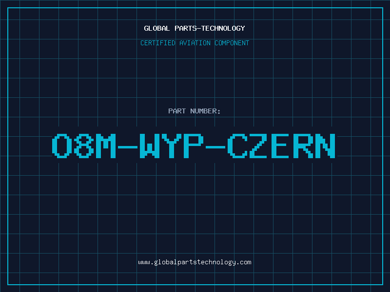 Aviation Part O8M-WYP-Czern