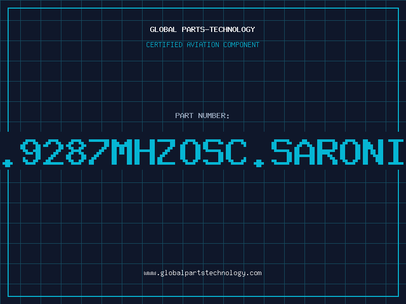 Aviation Part O9.9287MHZOSC.SARONIY4