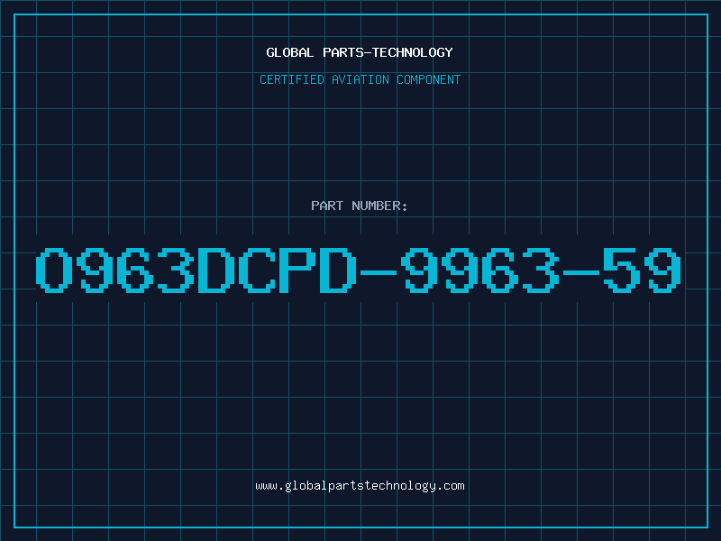 Aviation Part O963DCPD-9963-59