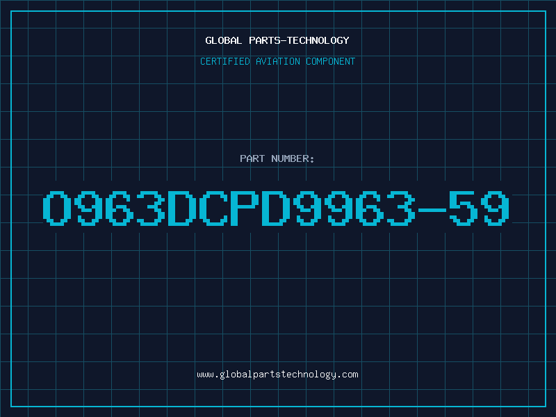 Aviation Part O963DCPD9963-59