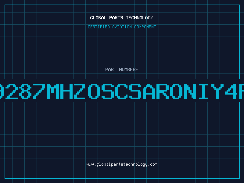 Aviation Part O99287MHZOSCSARONIY4PIN