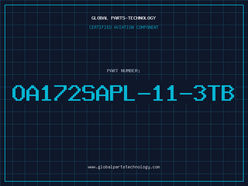 Aviation Part OA172SAPL-11-3TB