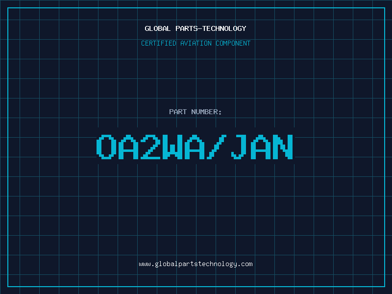 Aviation Part OA2WA/JAN