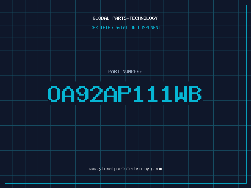 Aviation Part OA92AP111WB