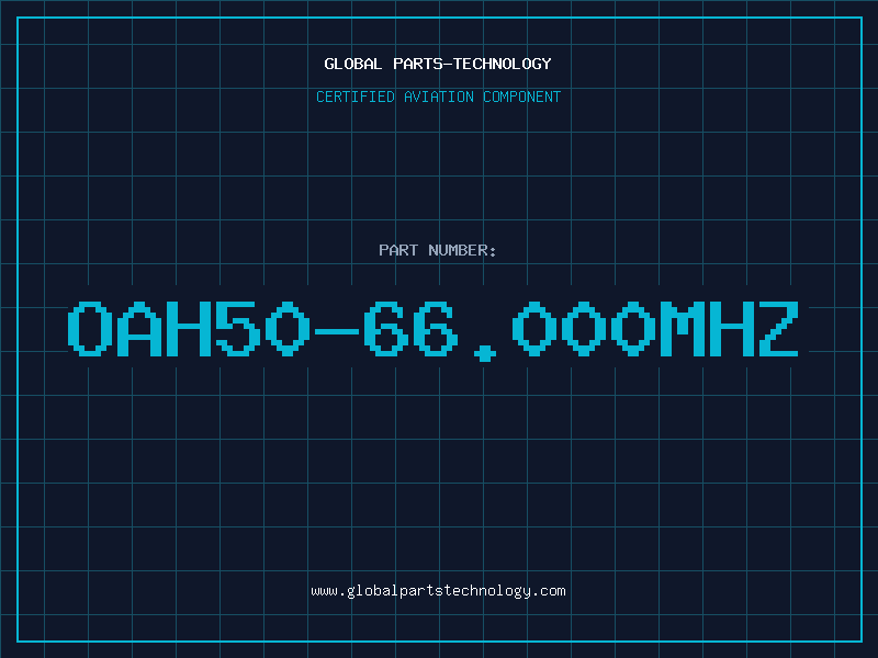 Aviation Part OAH50-66.000MHZ