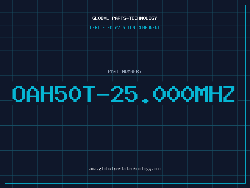 Aviation Part OAH50T-25.000MHZ