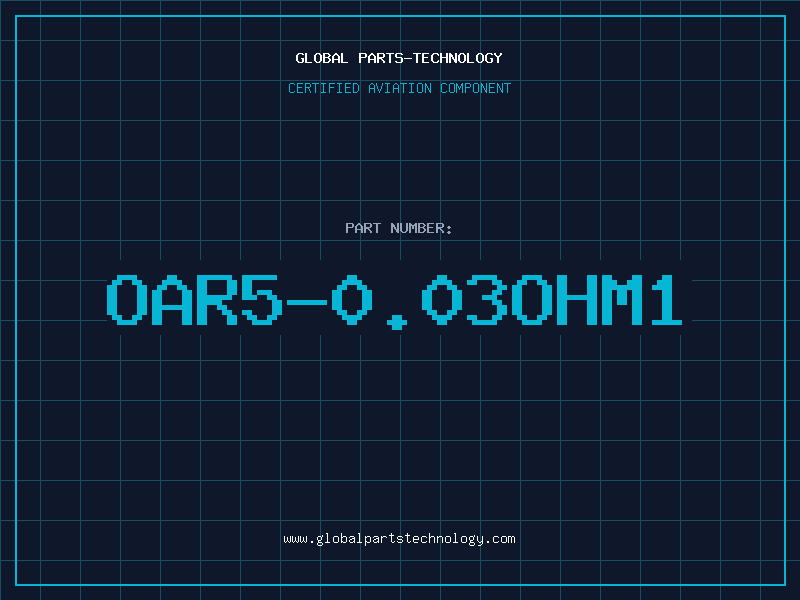 Aviation Part OAR5-0.03OHM1
