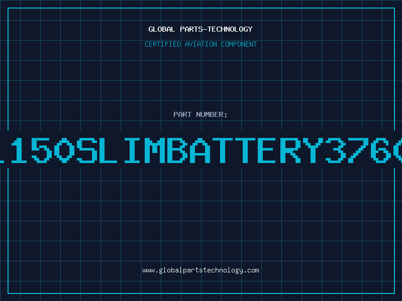 Aviation Part OKI1150SLIMBATTERY3760NEW