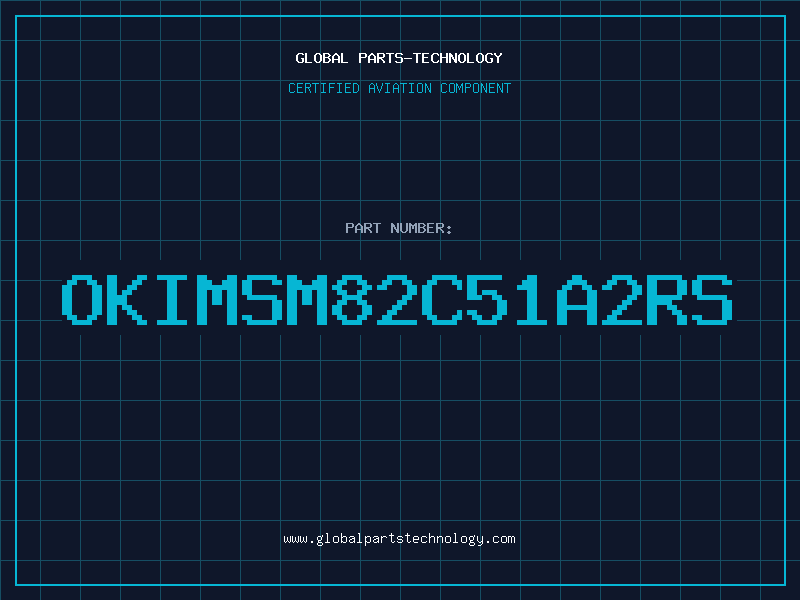 Aviation Part OKIMSM82C51A2RS