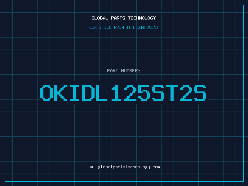 Aviation Part OKIdl125st2s