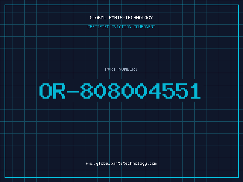 Aviation Part OR-808004551