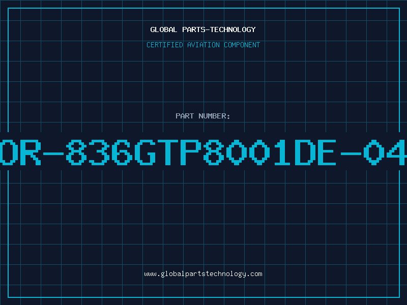 Aviation Part OR-836GTP8001DE-04