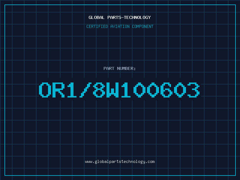 Aviation Part OR1/8W100603