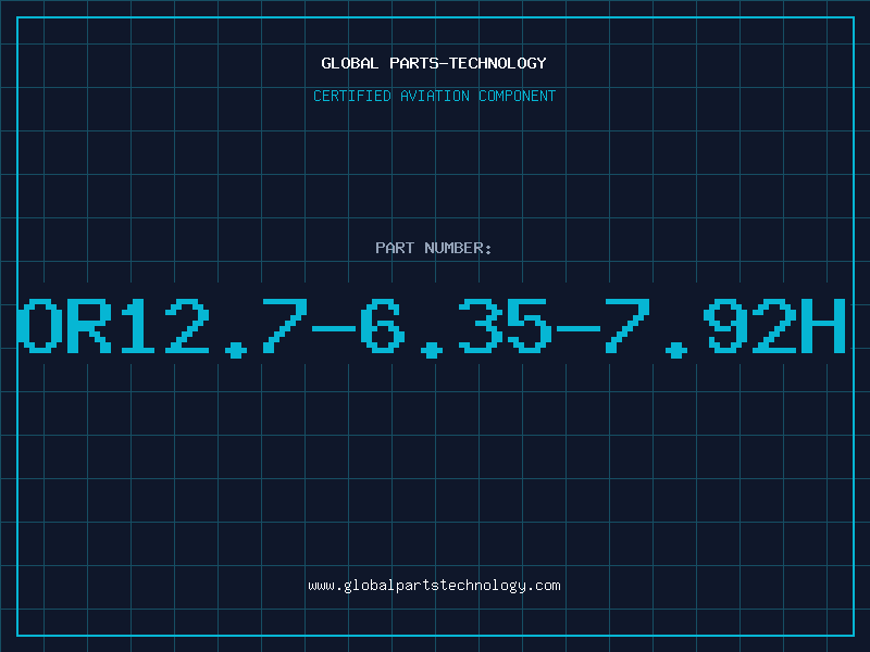 Aviation Part OR12.7-6.35-7.92H