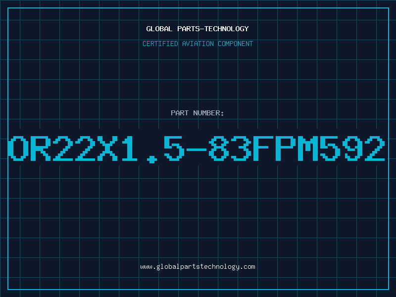 Aviation Part OR22X1.5-83FPM592