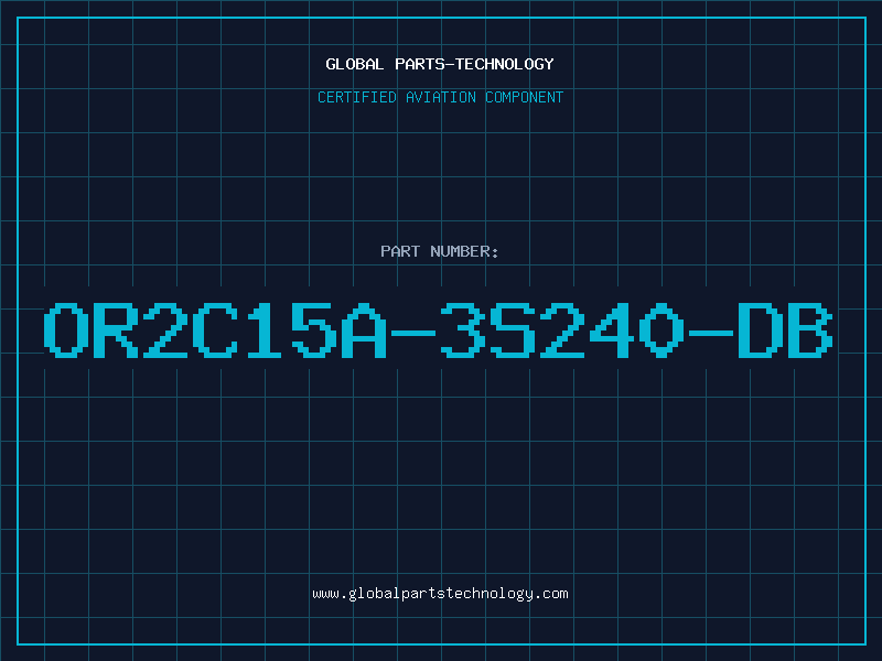 Aviation Part OR2C15A-3S240-DB