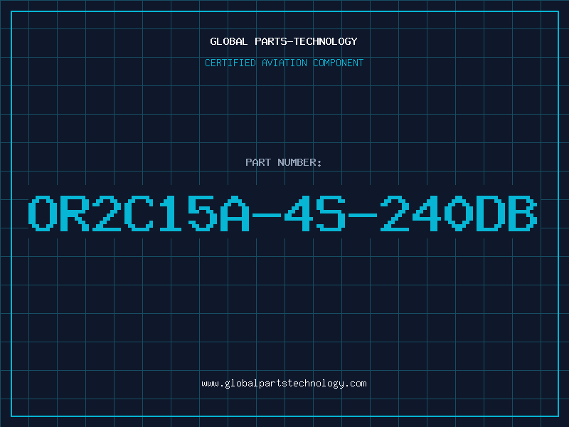 Aviation Part OR2C15A-4S-240DB