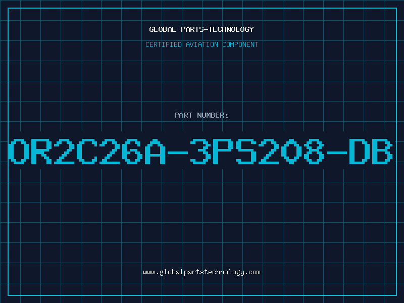Aviation Part OR2C26A-3PS208-DB
