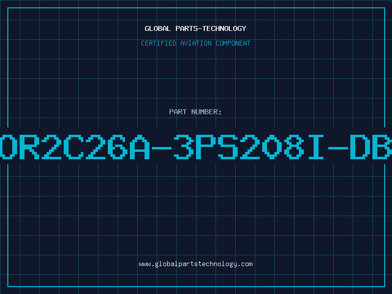 Aviation Part OR2C26A-3PS208I-DB