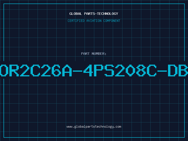 Aviation Part OR2C26A-4PS208C-DB