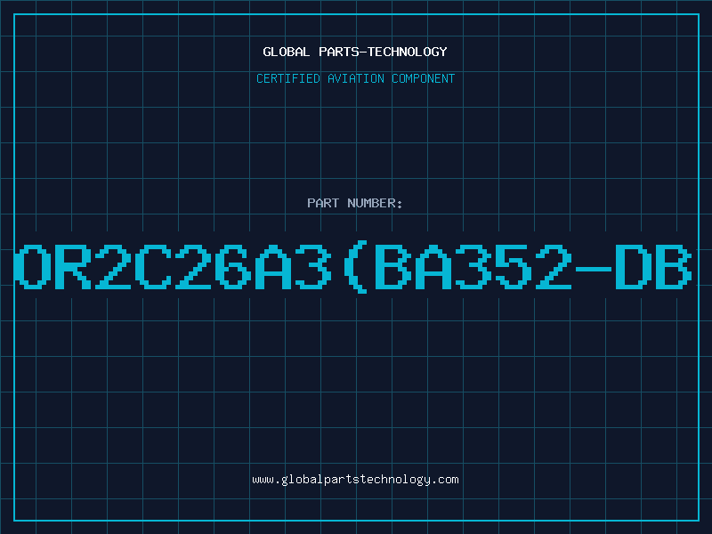 Aviation Part OR2C26A3(BA352-DB