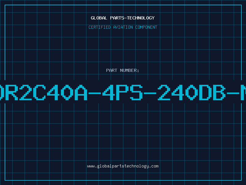 Aviation Part OR2C40A-4PS-240DB-M