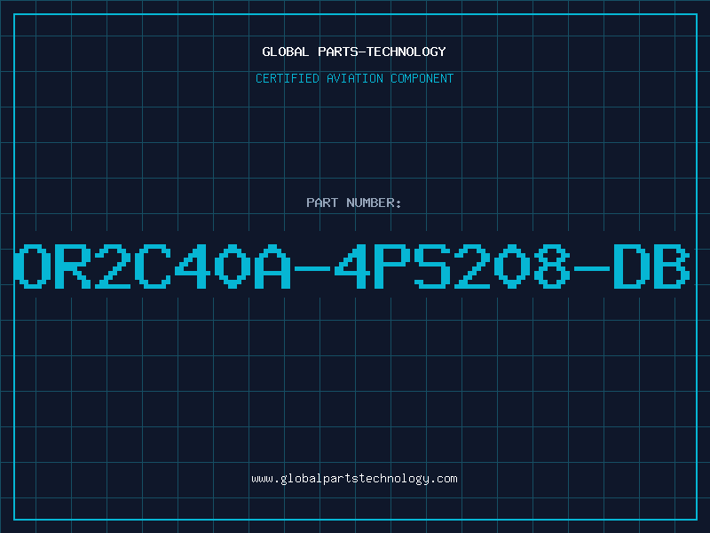 Aviation Part OR2C40A-4PS208-DB