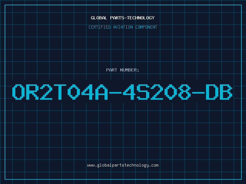Aviation Part OR2T04A-4S208-DB