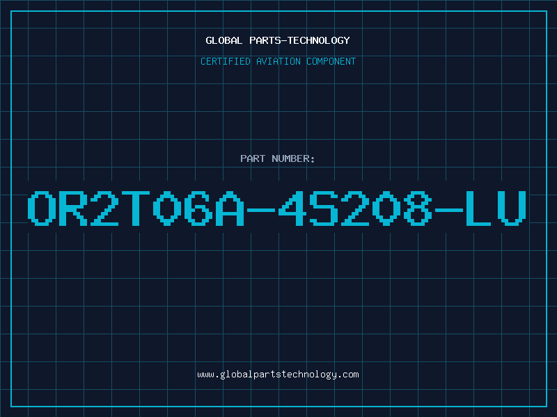 Aviation Part OR2T06A-4S208-LU