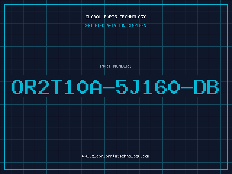 Aviation Part OR2T10A-5J160-DB