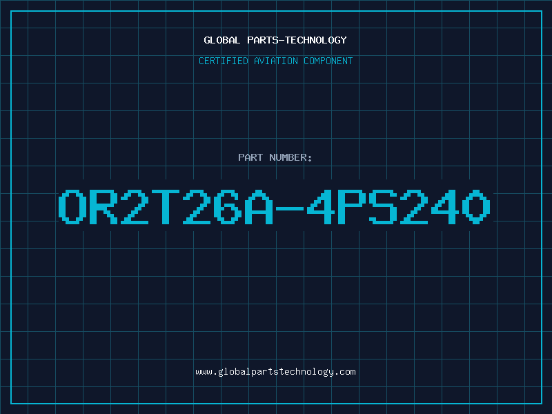 Aviation Part OR2T26A-4PS240