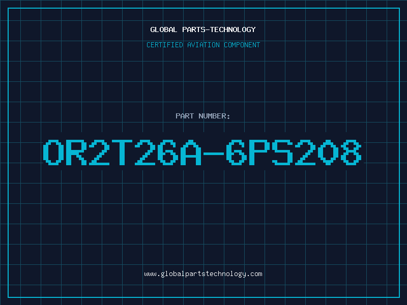 Aviation Part OR2T26A-6PS208