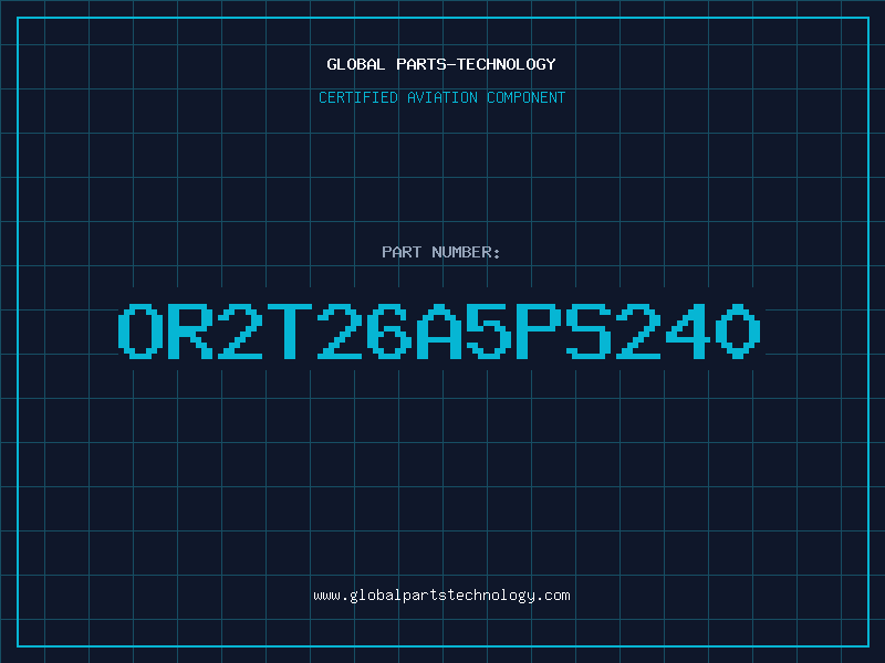 Aviation Part OR2T26A5PS240