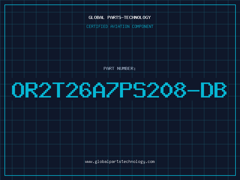 Aviation Part OR2T26A7PS208-DB