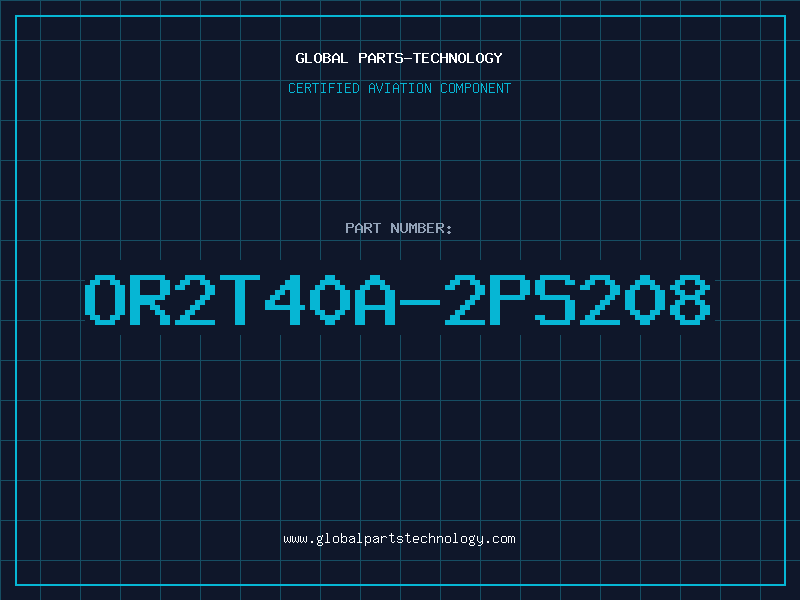 Aviation Part OR2T40A-2PS208