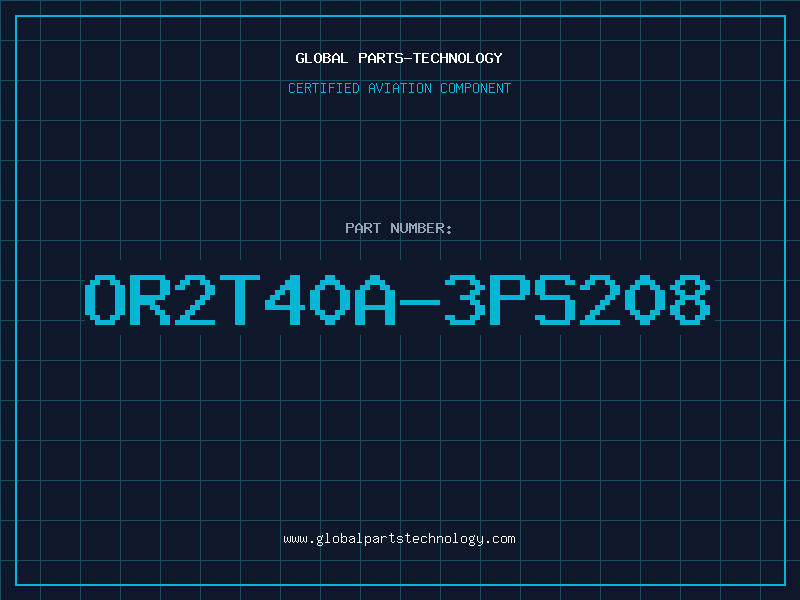 Aviation Part OR2T40A-3PS208