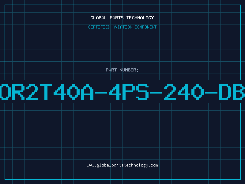 Aviation Part OR2T40A-4PS-240-DB